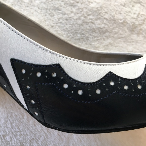 Vintage EVAN PICONE Spectator Heels Pumps 💜Host Pick💜 - Picture 10 of 16